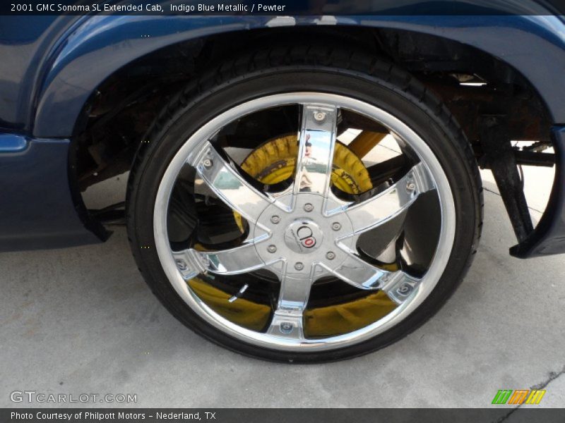 Custom Wheels of 2001 Sonoma SL Extended Cab