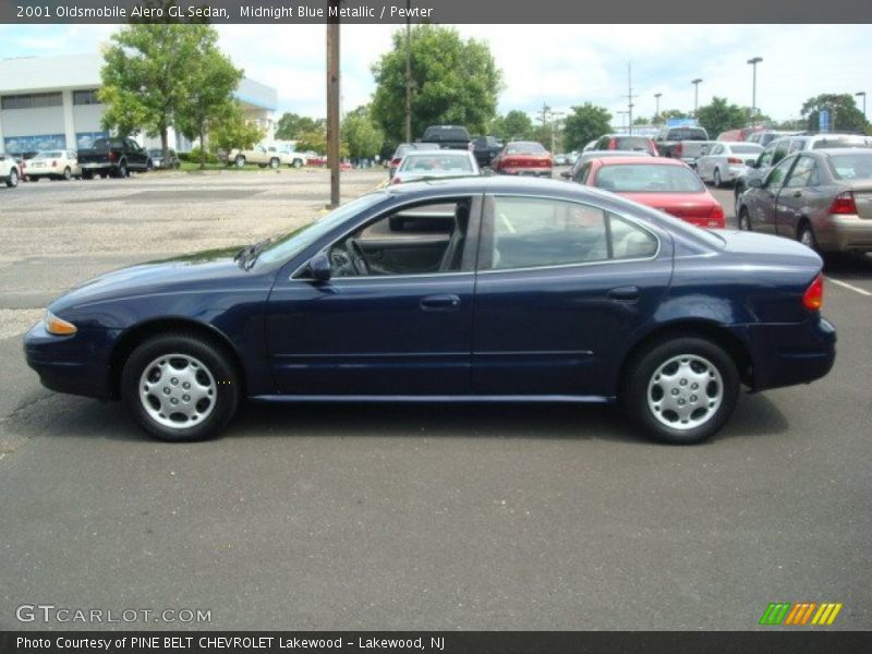  2001 Alero GL Sedan Midnight Blue Metallic