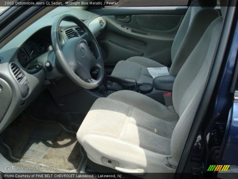  2001 Alero GL Sedan Pewter Interior