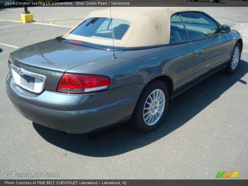  2004 Sebring LX Convertible Onyx Green Pearl