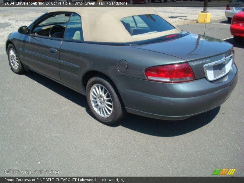  2004 Sebring LX Convertible Onyx Green Pearl