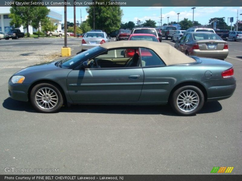  2004 Sebring LX Convertible Onyx Green Pearl