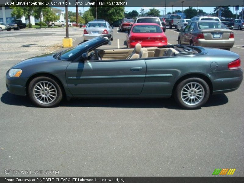  2004 Sebring LX Convertible Onyx Green Pearl