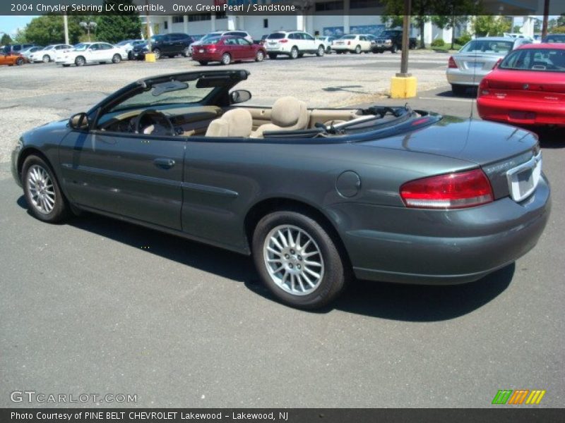  2004 Sebring LX Convertible Onyx Green Pearl