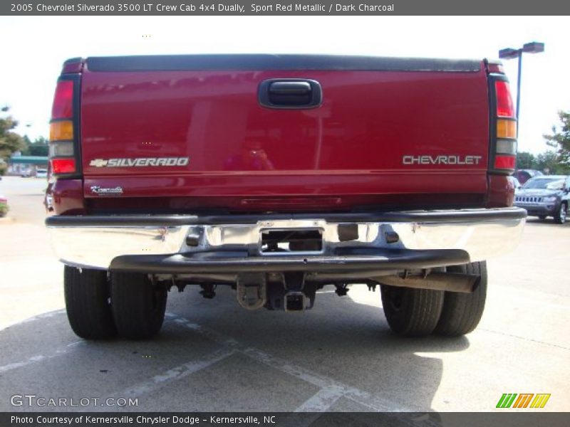 Sport Red Metallic / Dark Charcoal 2005 Chevrolet Silverado 3500 LT Crew Cab 4x4 Dually