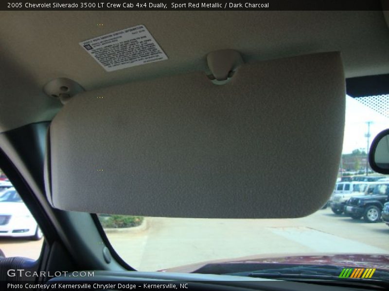 Sport Red Metallic / Dark Charcoal 2005 Chevrolet Silverado 3500 LT Crew Cab 4x4 Dually