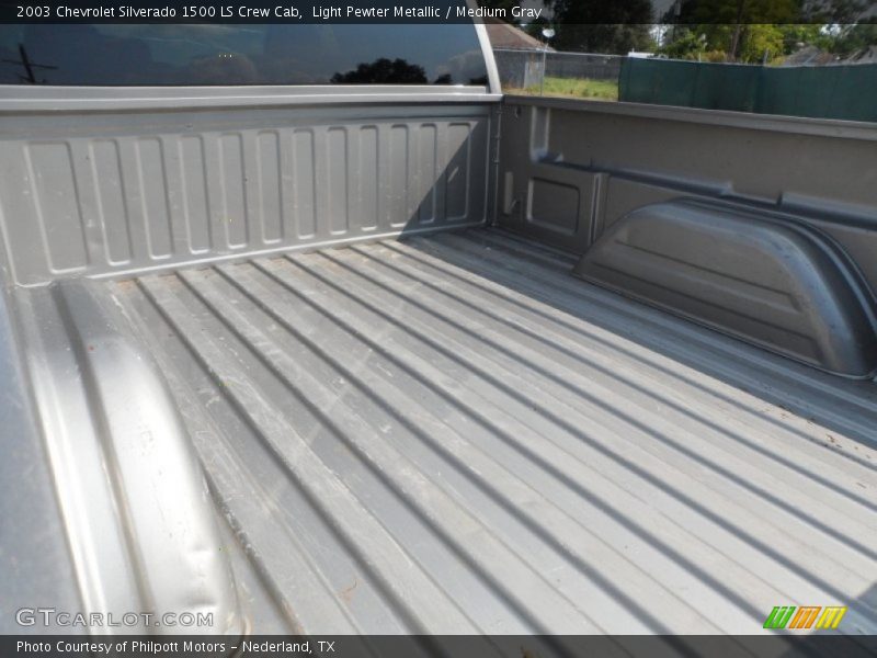 Light Pewter Metallic / Medium Gray 2003 Chevrolet Silverado 1500 LS Crew Cab