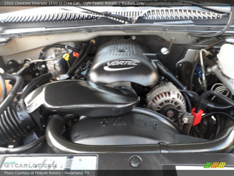  2003 Silverado 1500 LS Crew Cab Engine - 6.0 Liter OHV 16-Valve Vortec V8