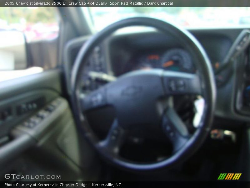 Sport Red Metallic / Dark Charcoal 2005 Chevrolet Silverado 3500 LT Crew Cab 4x4 Dually