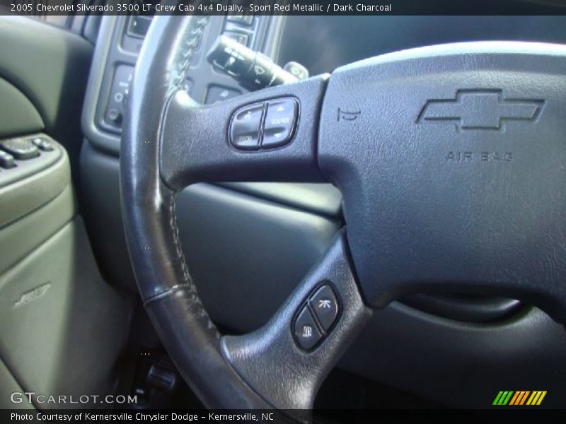 Sport Red Metallic / Dark Charcoal 2005 Chevrolet Silverado 3500 LT Crew Cab 4x4 Dually