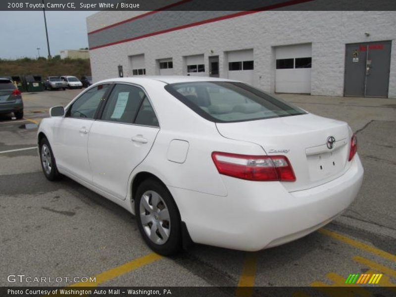 Super White / Bisque 2008 Toyota Camry CE