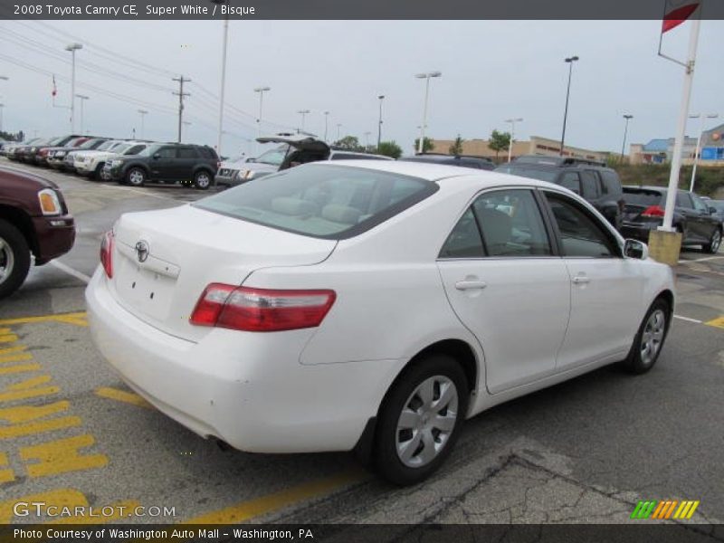 Super White / Bisque 2008 Toyota Camry CE