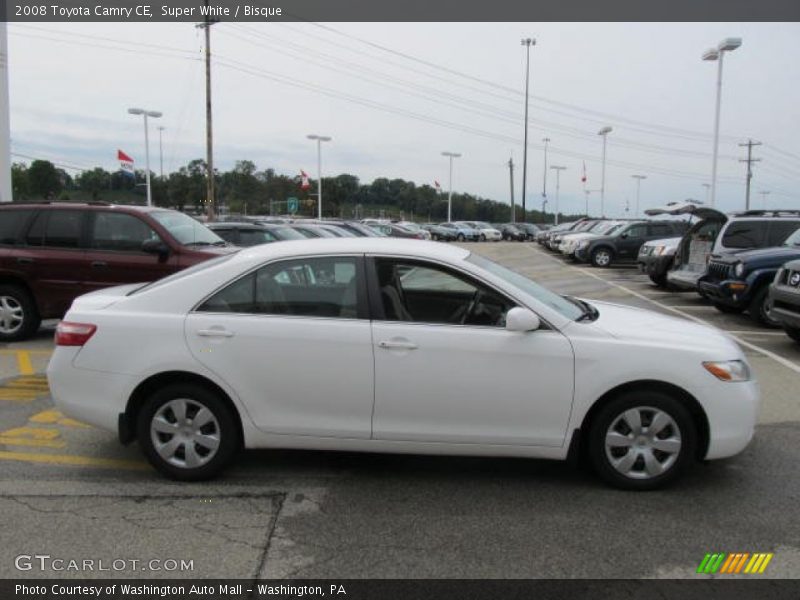 Super White / Bisque 2008 Toyota Camry CE