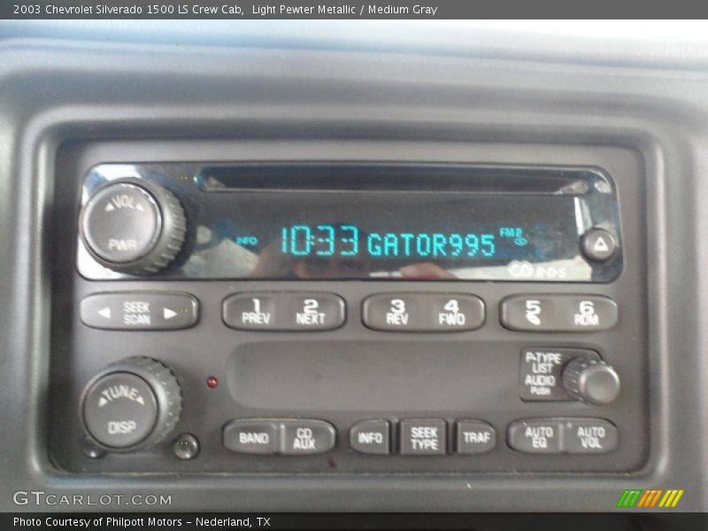 Audio System of 2003 Silverado 1500 LS Crew Cab