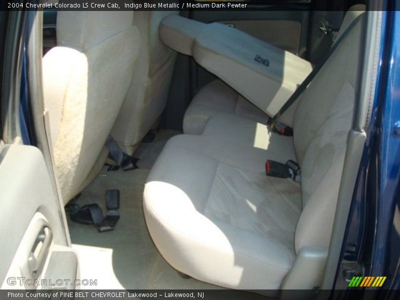 Indigo Blue Metallic / Medium Dark Pewter 2004 Chevrolet Colorado LS Crew Cab