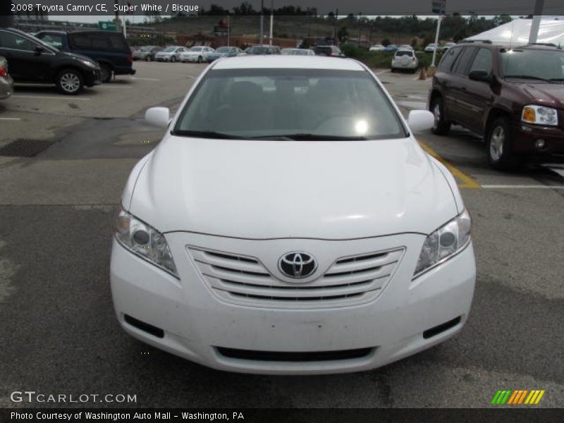 Super White / Bisque 2008 Toyota Camry CE