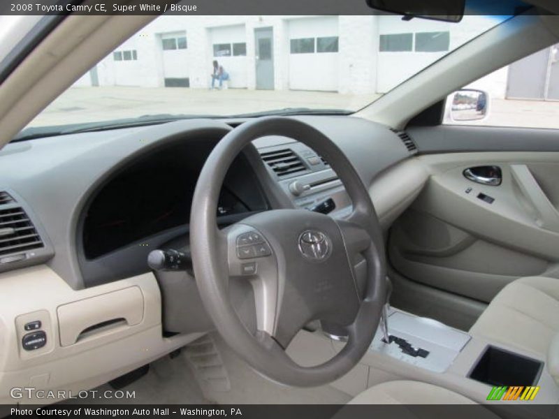 Super White / Bisque 2008 Toyota Camry CE