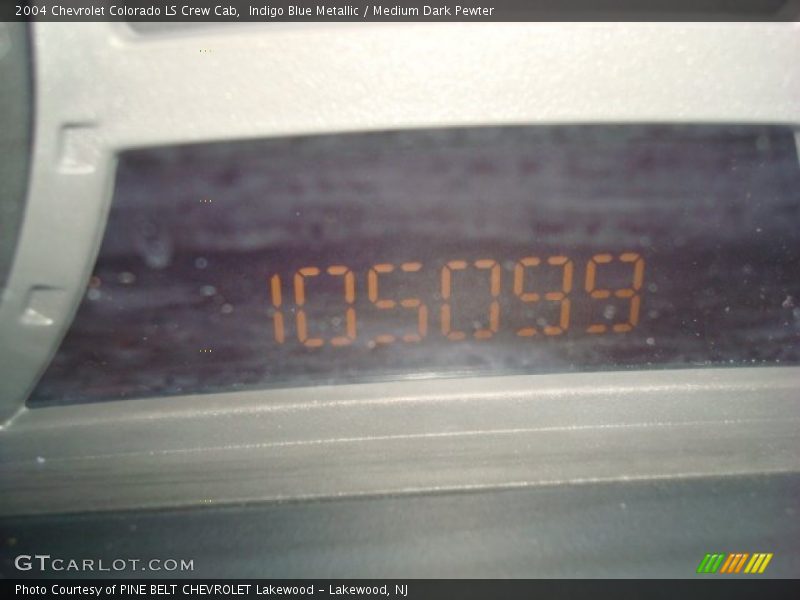 Indigo Blue Metallic / Medium Dark Pewter 2004 Chevrolet Colorado LS Crew Cab