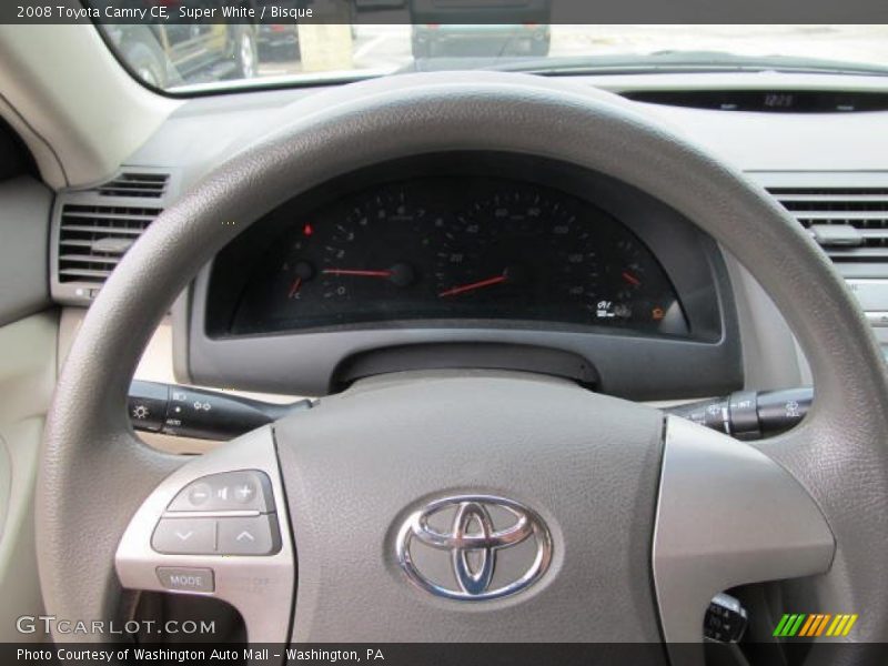 Super White / Bisque 2008 Toyota Camry CE