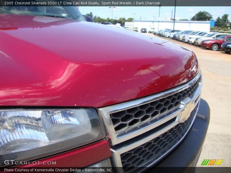 Sport Red Metallic / Dark Charcoal 2005 Chevrolet Silverado 3500 LT Crew Cab 4x4 Dually