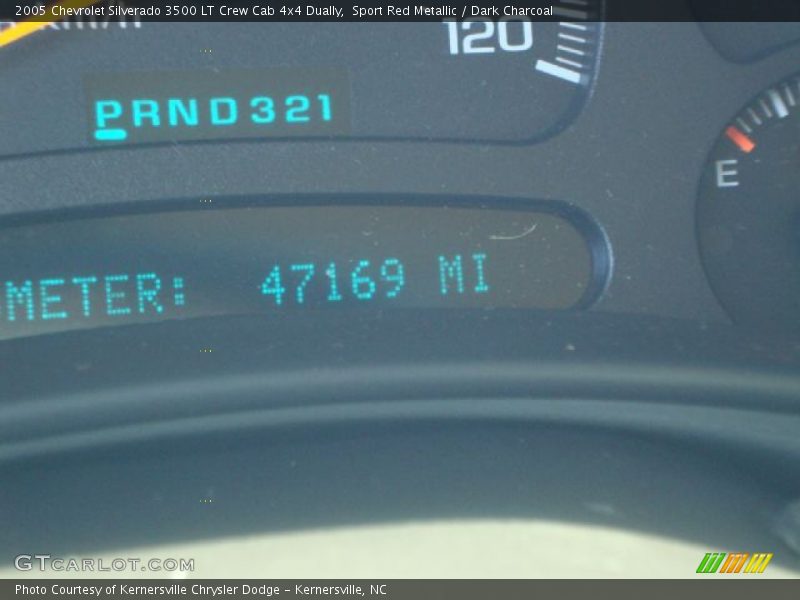 Sport Red Metallic / Dark Charcoal 2005 Chevrolet Silverado 3500 LT Crew Cab 4x4 Dually