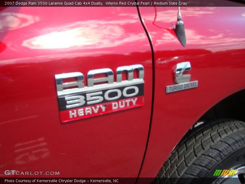  2007 Ram 3500 Laramie Quad Cab 4x4 Dually Logo