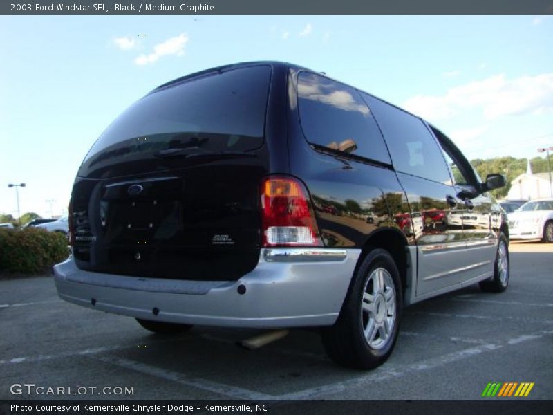 Black / Medium Graphite 2003 Ford Windstar SEL
