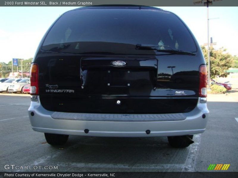 Black / Medium Graphite 2003 Ford Windstar SEL