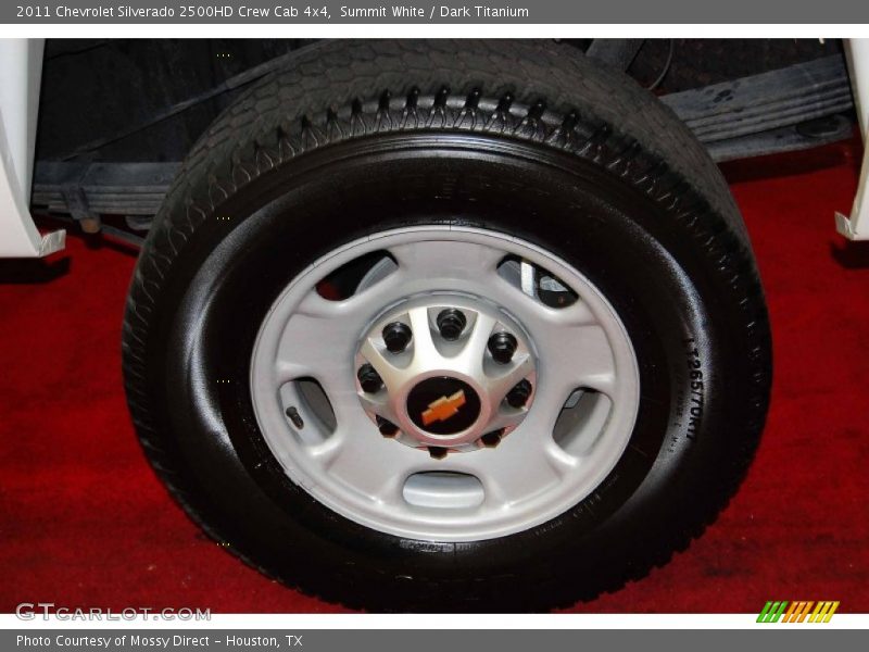 Summit White / Dark Titanium 2011 Chevrolet Silverado 2500HD Crew Cab 4x4