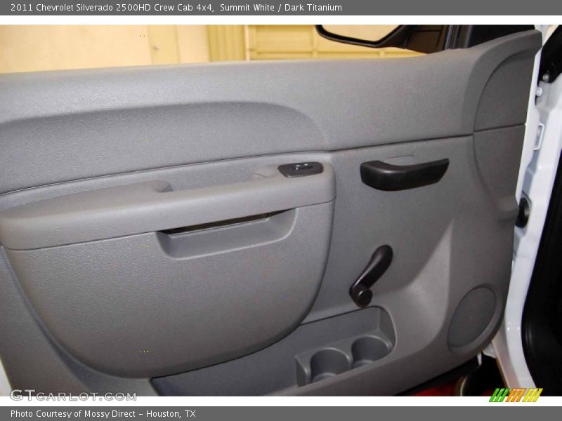 Summit White / Dark Titanium 2011 Chevrolet Silverado 2500HD Crew Cab 4x4
