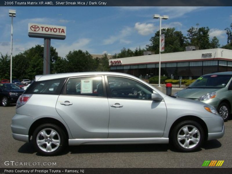 Silver Streak Mica / Dark Gray 2006 Toyota Matrix XR AWD