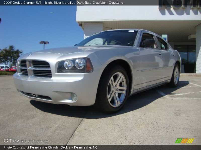 Bright Silver Metallic / Dark Slate Gray/Light Graystone 2006 Dodge Charger R/T