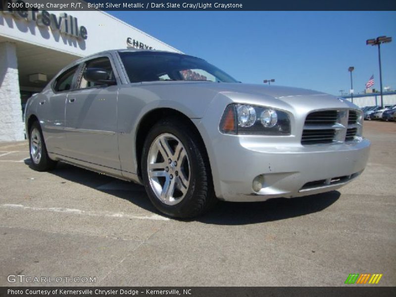 Bright Silver Metallic / Dark Slate Gray/Light Graystone 2006 Dodge Charger R/T