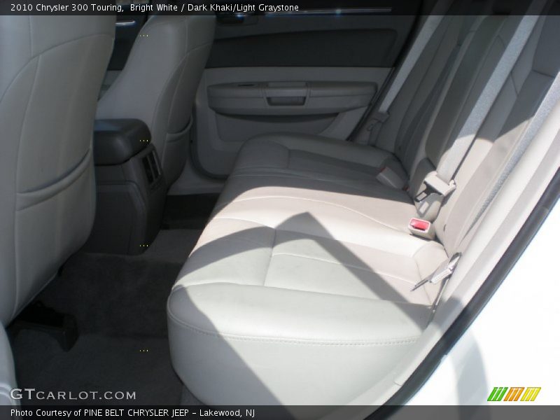 Bright White / Dark Khaki/Light Graystone 2010 Chrysler 300 Touring
