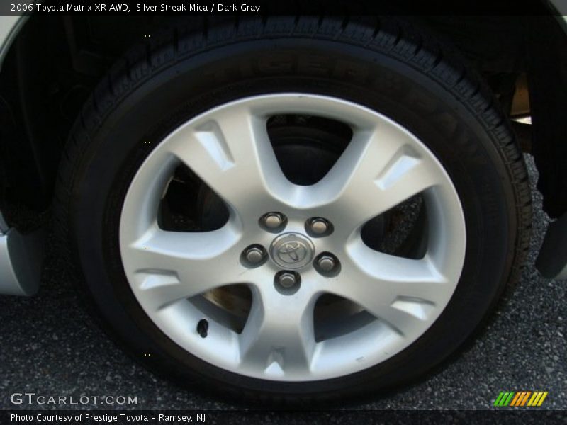 Silver Streak Mica / Dark Gray 2006 Toyota Matrix XR AWD