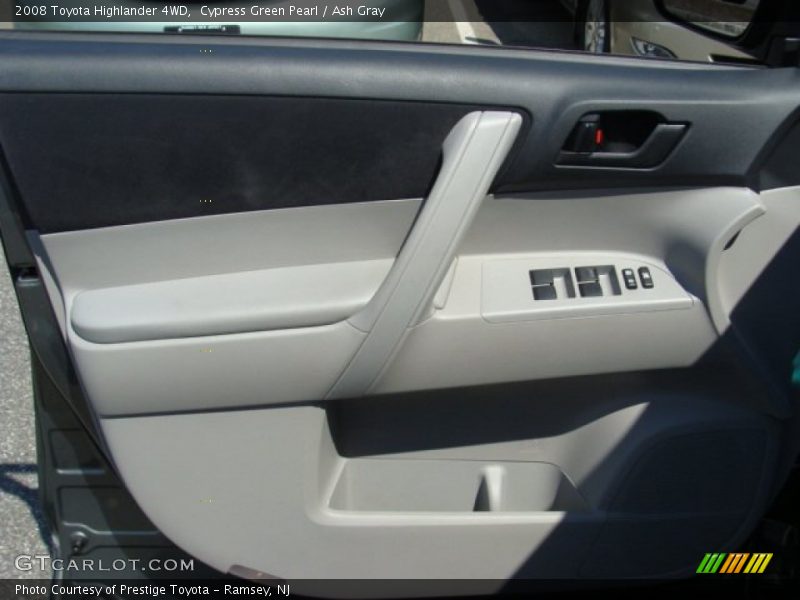Cypress Green Pearl / Ash Gray 2008 Toyota Highlander 4WD