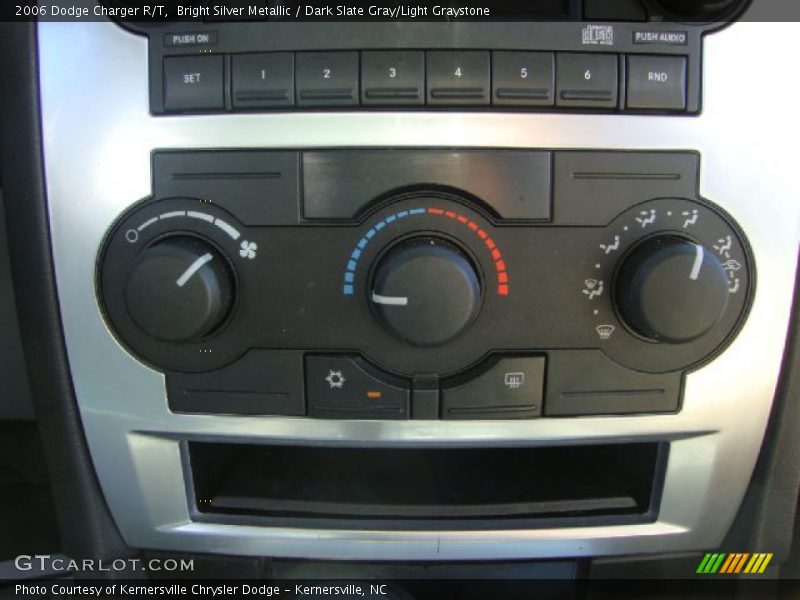 Bright Silver Metallic / Dark Slate Gray/Light Graystone 2006 Dodge Charger R/T