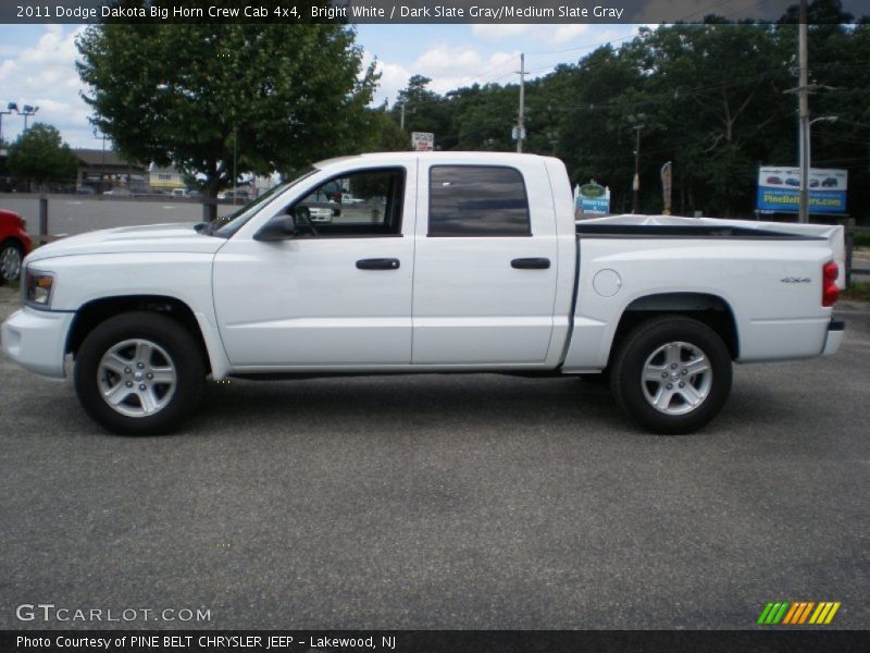  2011 Dakota Big Horn Crew Cab 4x4 Bright White