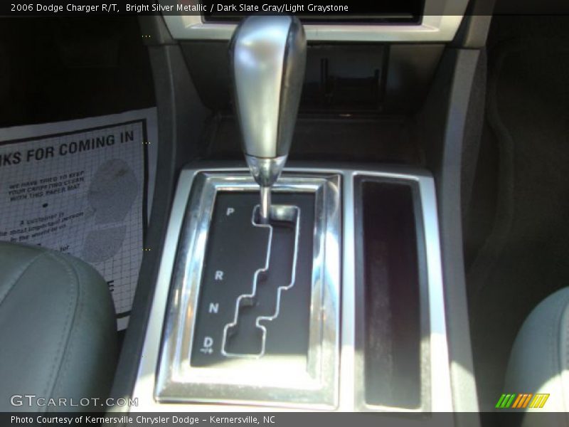Bright Silver Metallic / Dark Slate Gray/Light Graystone 2006 Dodge Charger R/T