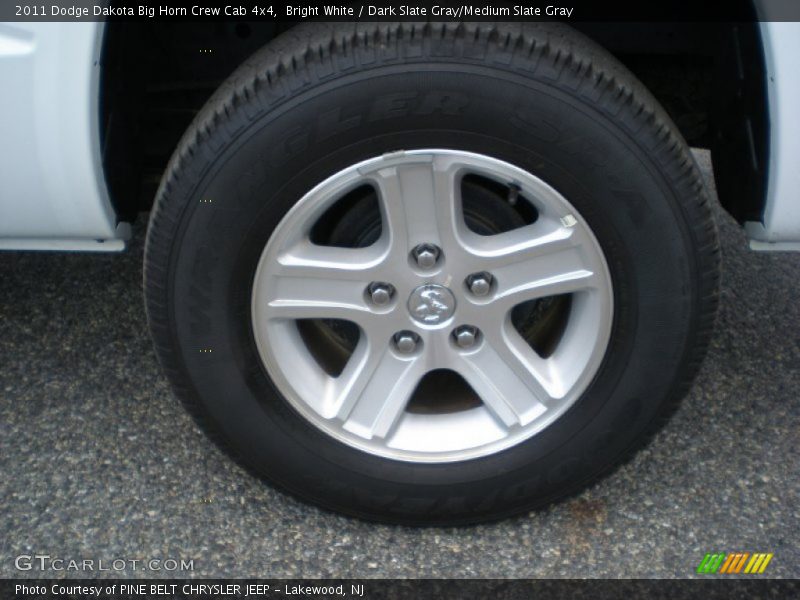  2011 Dakota Big Horn Crew Cab 4x4 Wheel
