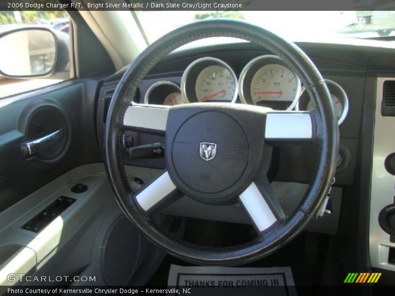 Bright Silver Metallic / Dark Slate Gray/Light Graystone 2006 Dodge Charger R/T