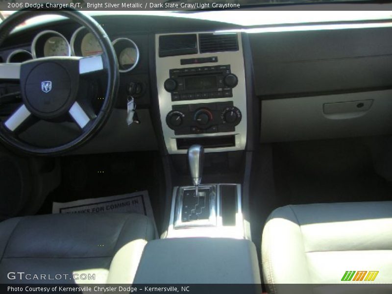 Bright Silver Metallic / Dark Slate Gray/Light Graystone 2006 Dodge Charger R/T
