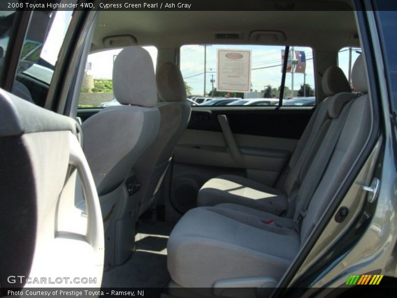 Cypress Green Pearl / Ash Gray 2008 Toyota Highlander 4WD