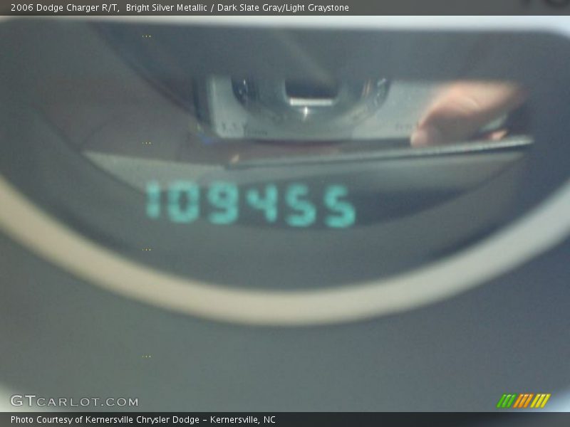 Bright Silver Metallic / Dark Slate Gray/Light Graystone 2006 Dodge Charger R/T