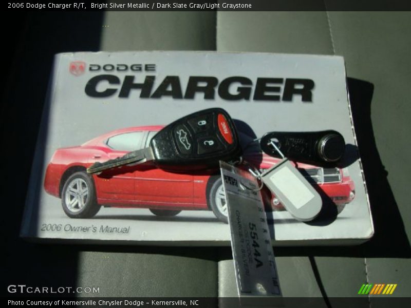 Bright Silver Metallic / Dark Slate Gray/Light Graystone 2006 Dodge Charger R/T