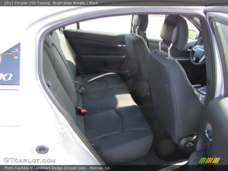 Bright Silver Metallic / Black 2011 Chrysler 200 Touring