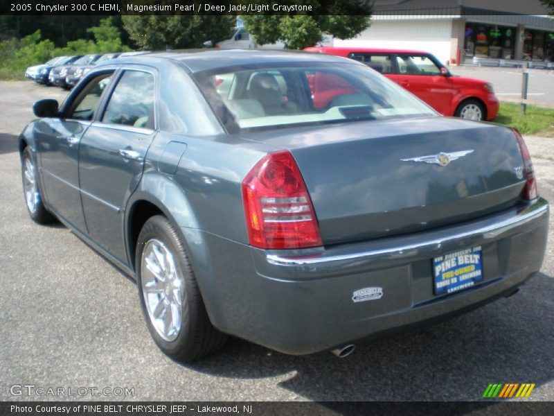 Magnesium Pearl / Deep Jade/Light Graystone 2005 Chrysler 300 C HEMI