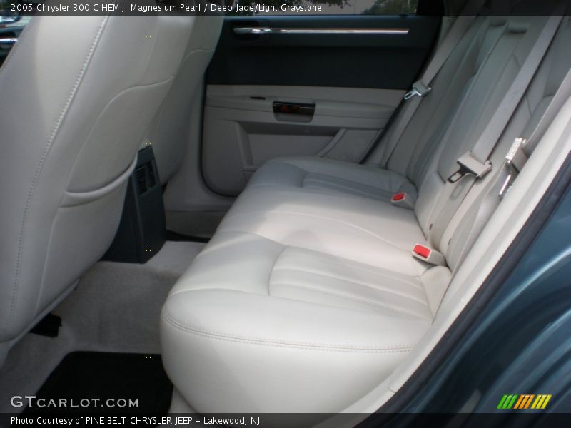 Magnesium Pearl / Deep Jade/Light Graystone 2005 Chrysler 300 C HEMI