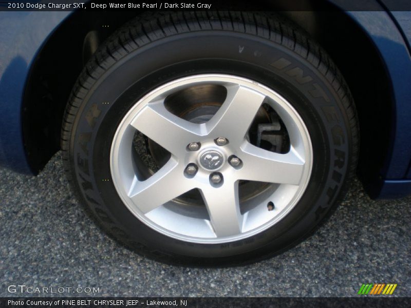 Deep Water Blue Pearl / Dark Slate Gray 2010 Dodge Charger SXT