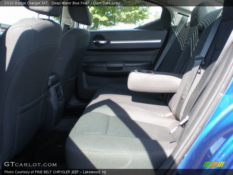 Deep Water Blue Pearl / Dark Slate Gray 2010 Dodge Charger SXT